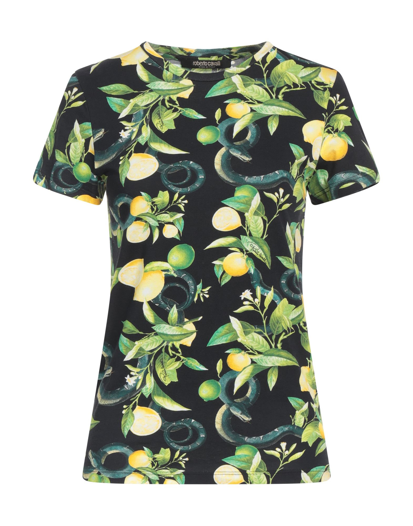 ROBERTO CAVALLI T-shirts Damen Schwarz von ROBERTO CAVALLI