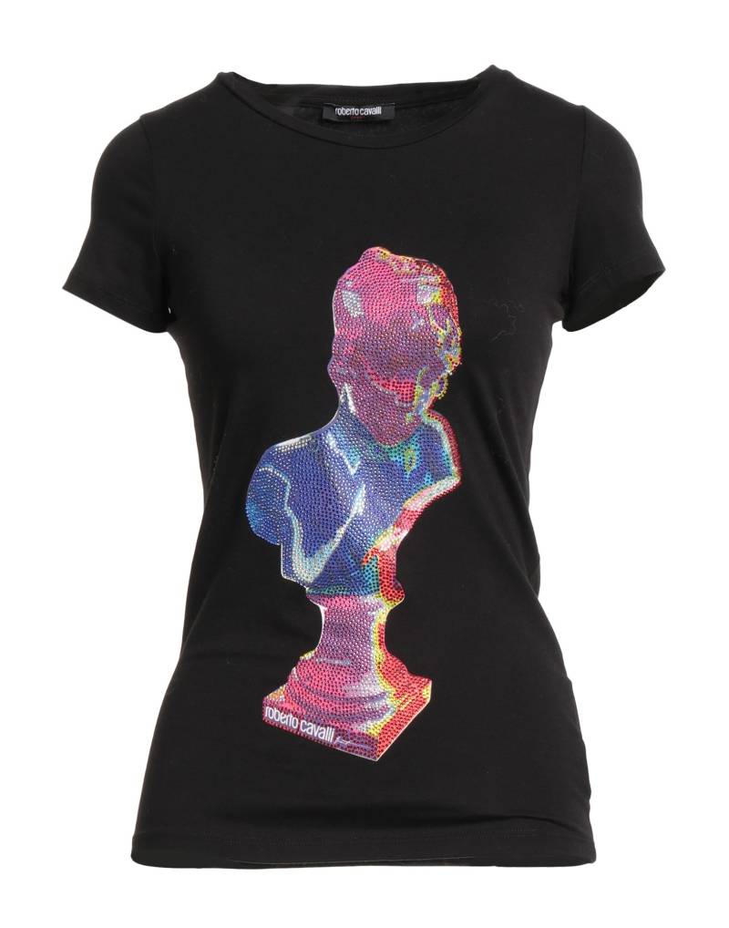 ROBERTO CAVALLI T-shirts Damen Schwarz von ROBERTO CAVALLI