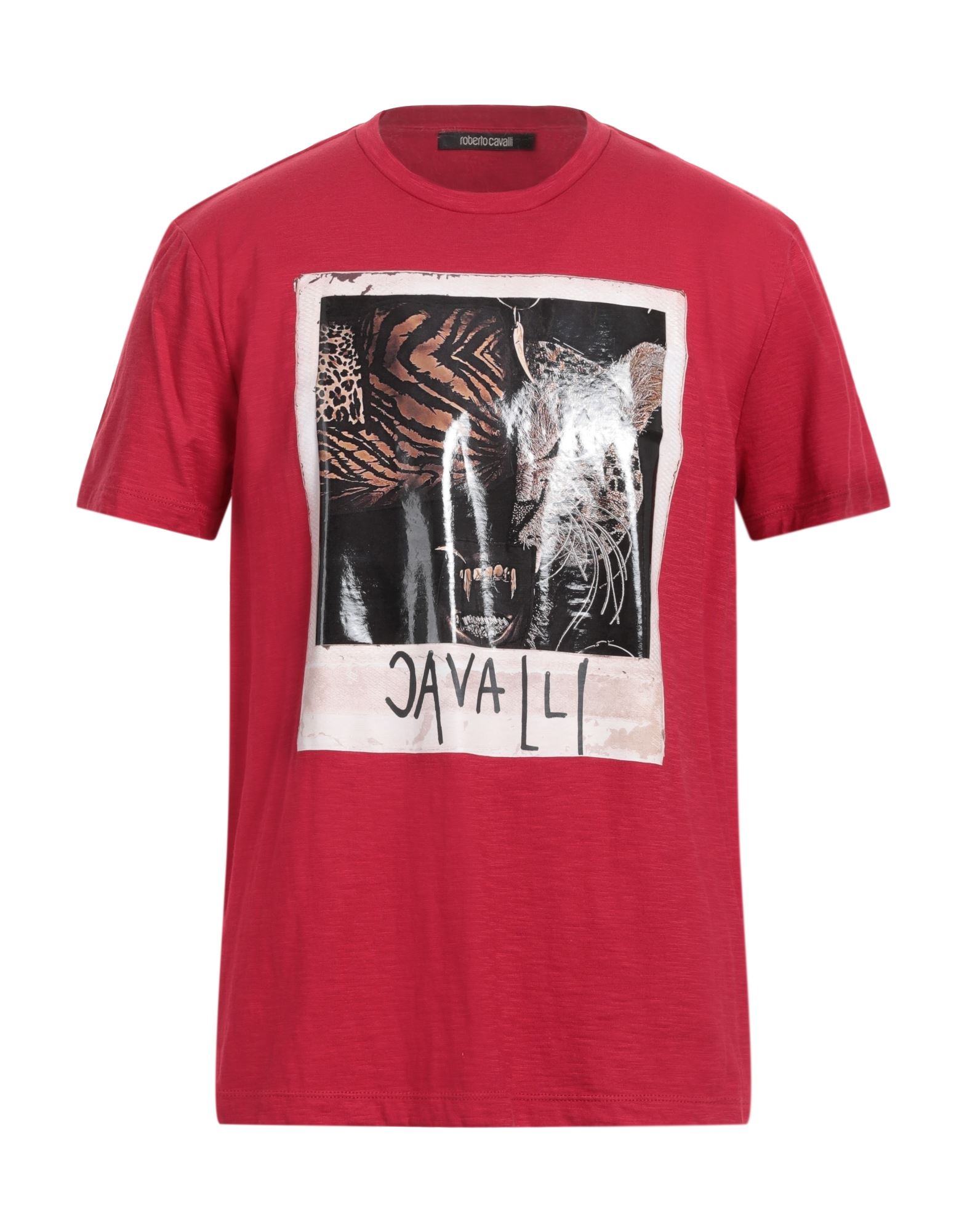 ROBERTO CAVALLI T-shirts Herren Rot von ROBERTO CAVALLI