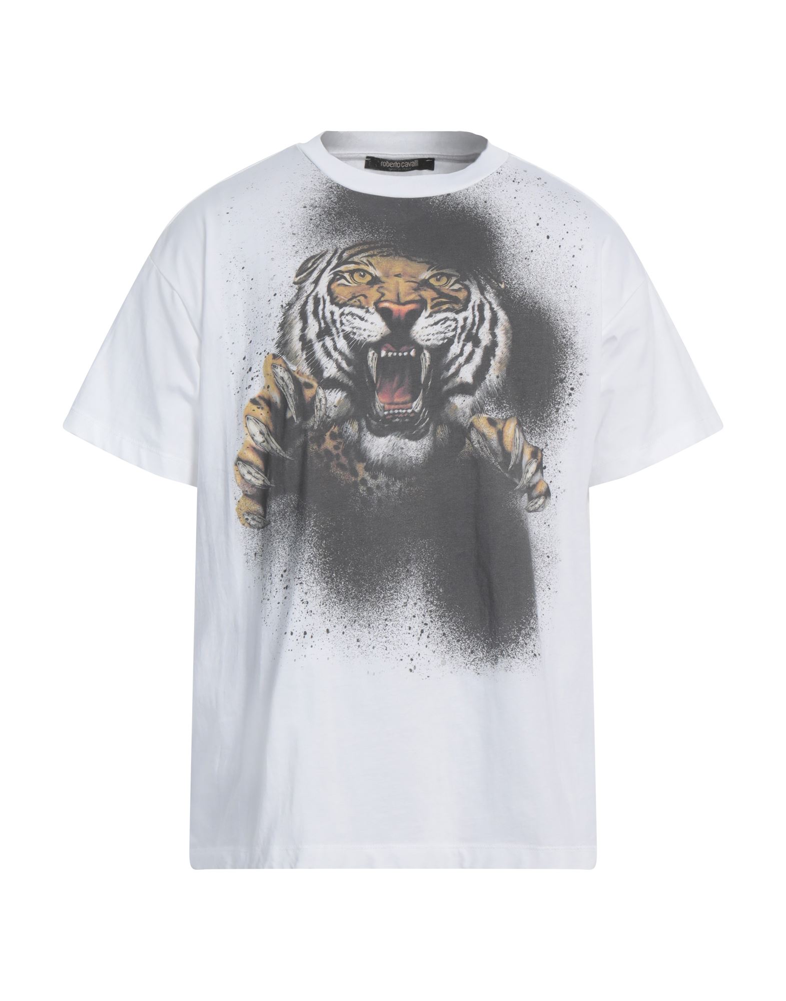 ROBERTO CAVALLI T-shirts Herren Weiß von ROBERTO CAVALLI