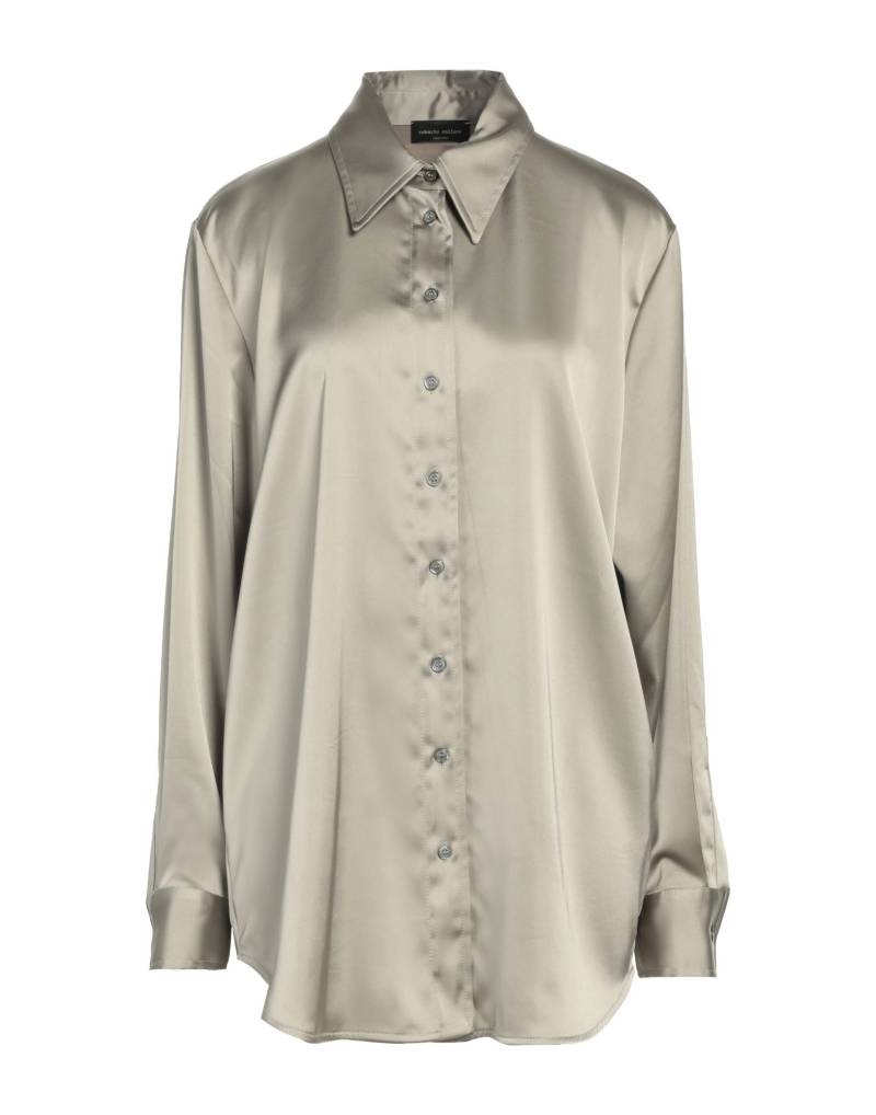 ROBERTO COLLINA Hemd Damen Grau von ROBERTO COLLINA