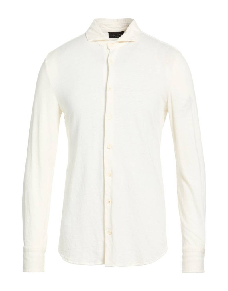ROBERTO COLLINA Hemd Herren Elfenbein von ROBERTO COLLINA