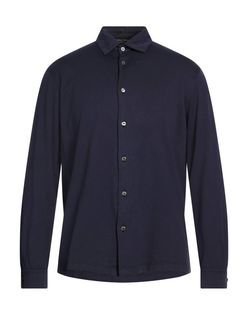 ROBERTO COLLINA Hemd Herren Nachtblau von ROBERTO COLLINA