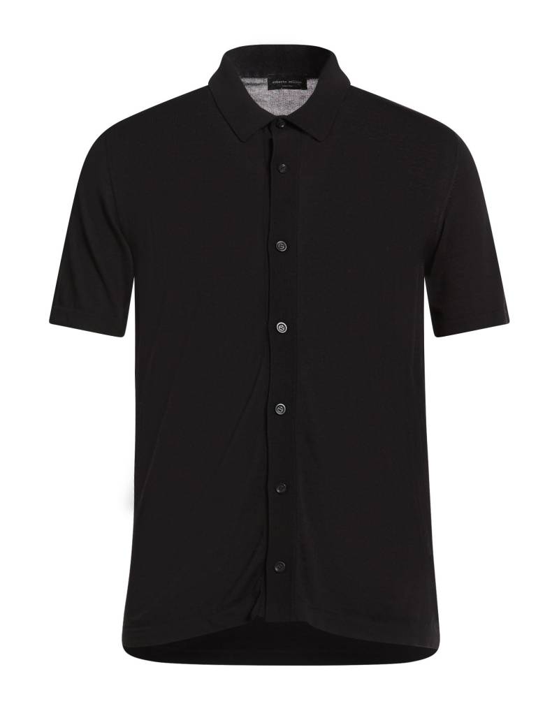 ROBERTO COLLINA Hemd Herren Schwarz von ROBERTO COLLINA