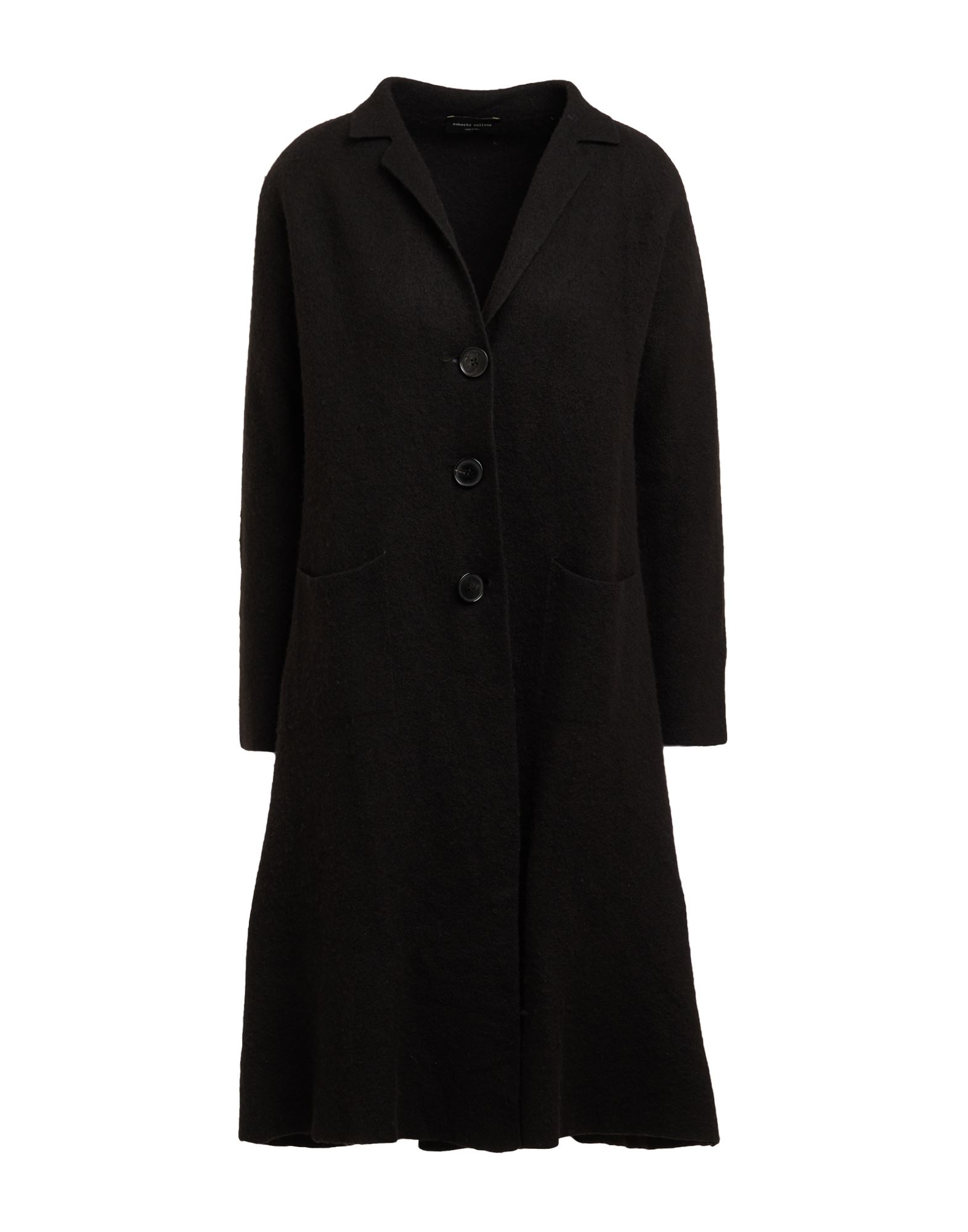 ROBERTO COLLINA Mantel Damen Schwarz von ROBERTO COLLINA