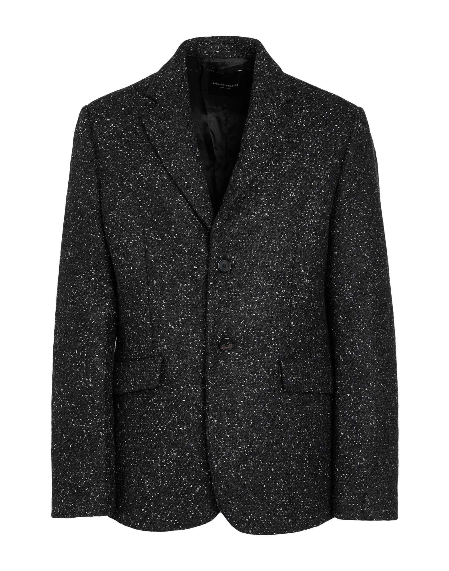 ROBERTO COLLINA Mantel Herren Schwarz von ROBERTO COLLINA