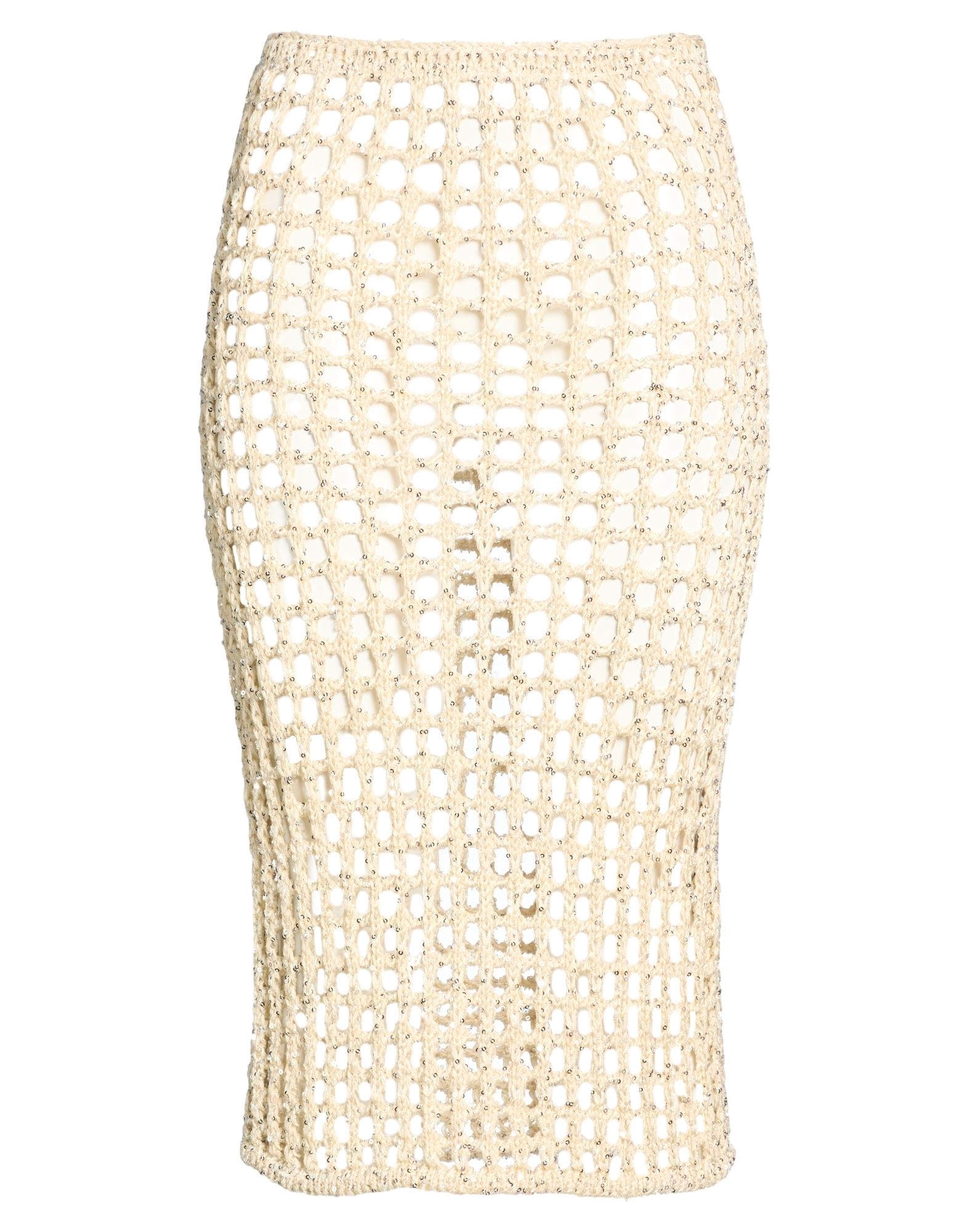 ROBERTO COLLINA Midi-rock Damen Beige von ROBERTO COLLINA