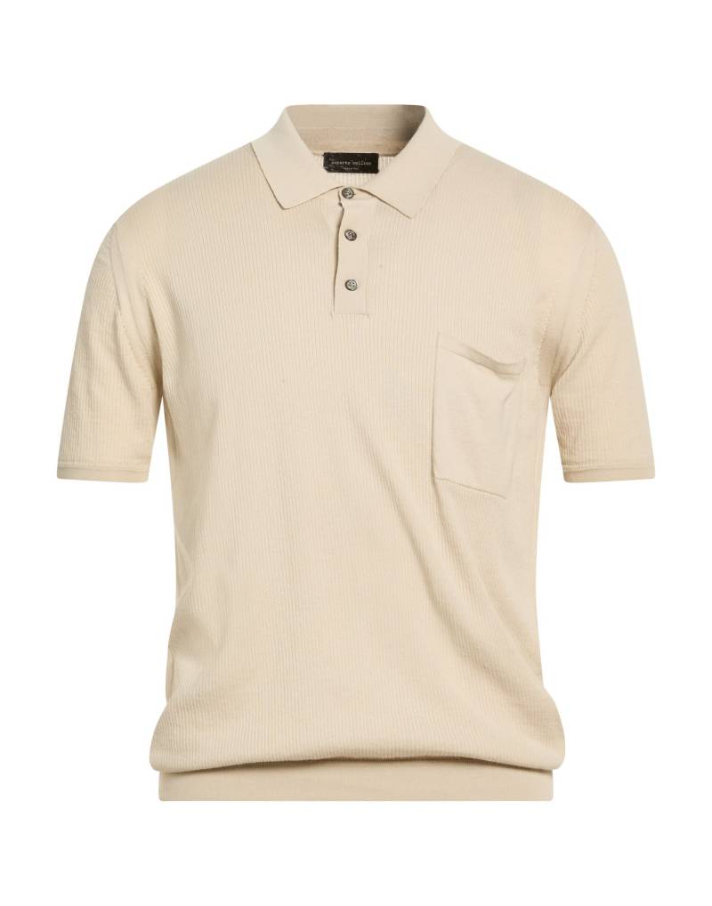 ROBERTO COLLINA Poloshirt Herren Beige von ROBERTO COLLINA