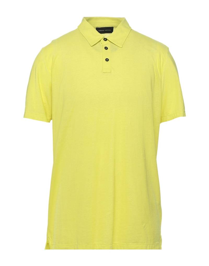 ROBERTO COLLINA Poloshirt Herren Gelb von ROBERTO COLLINA