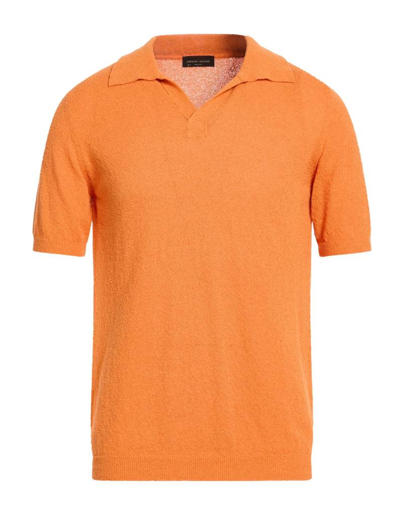 ROBERTO COLLINA Poloshirt Herren Orange von ROBERTO COLLINA