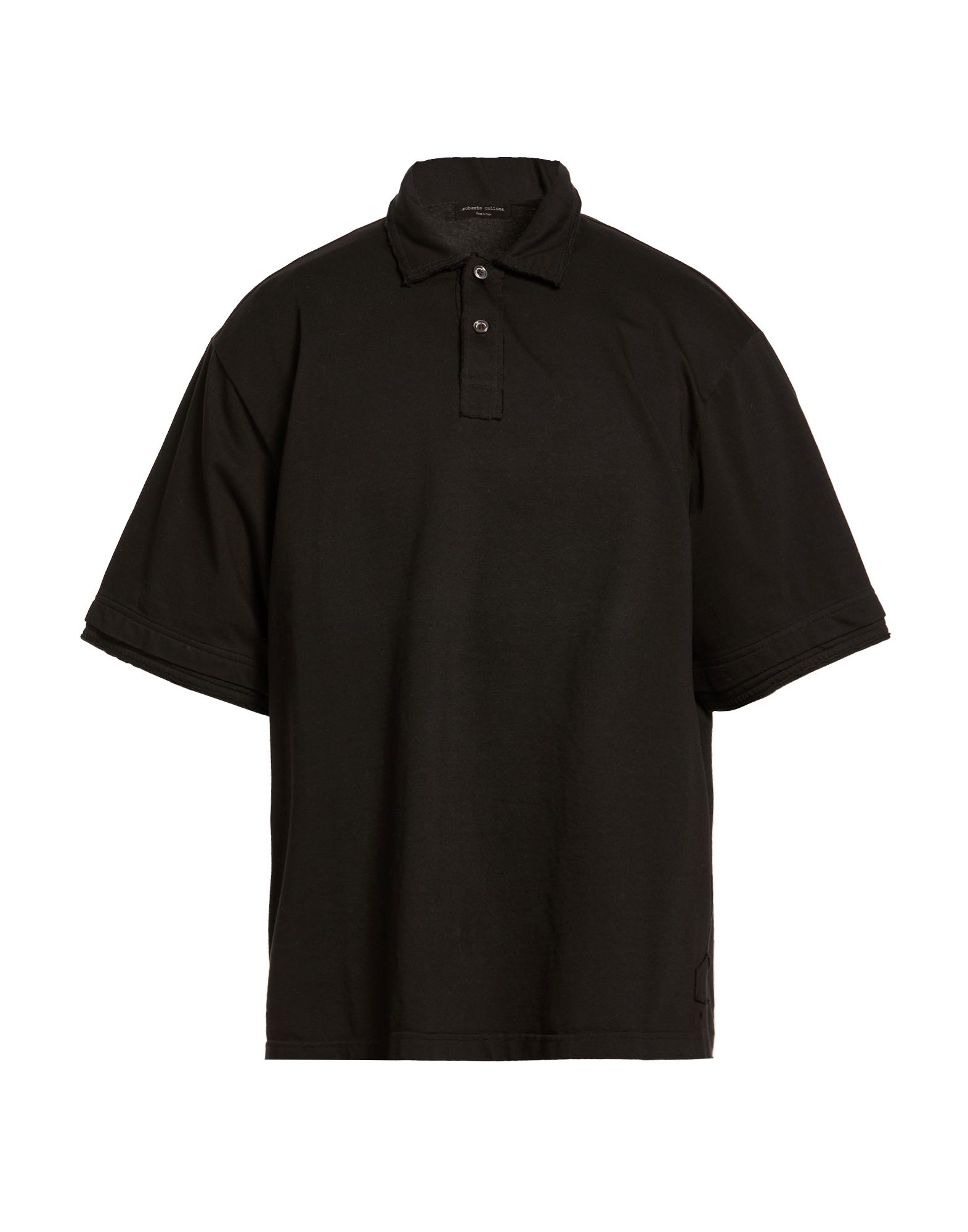 ROBERTO COLLINA Poloshirt Herren Schwarz von ROBERTO COLLINA