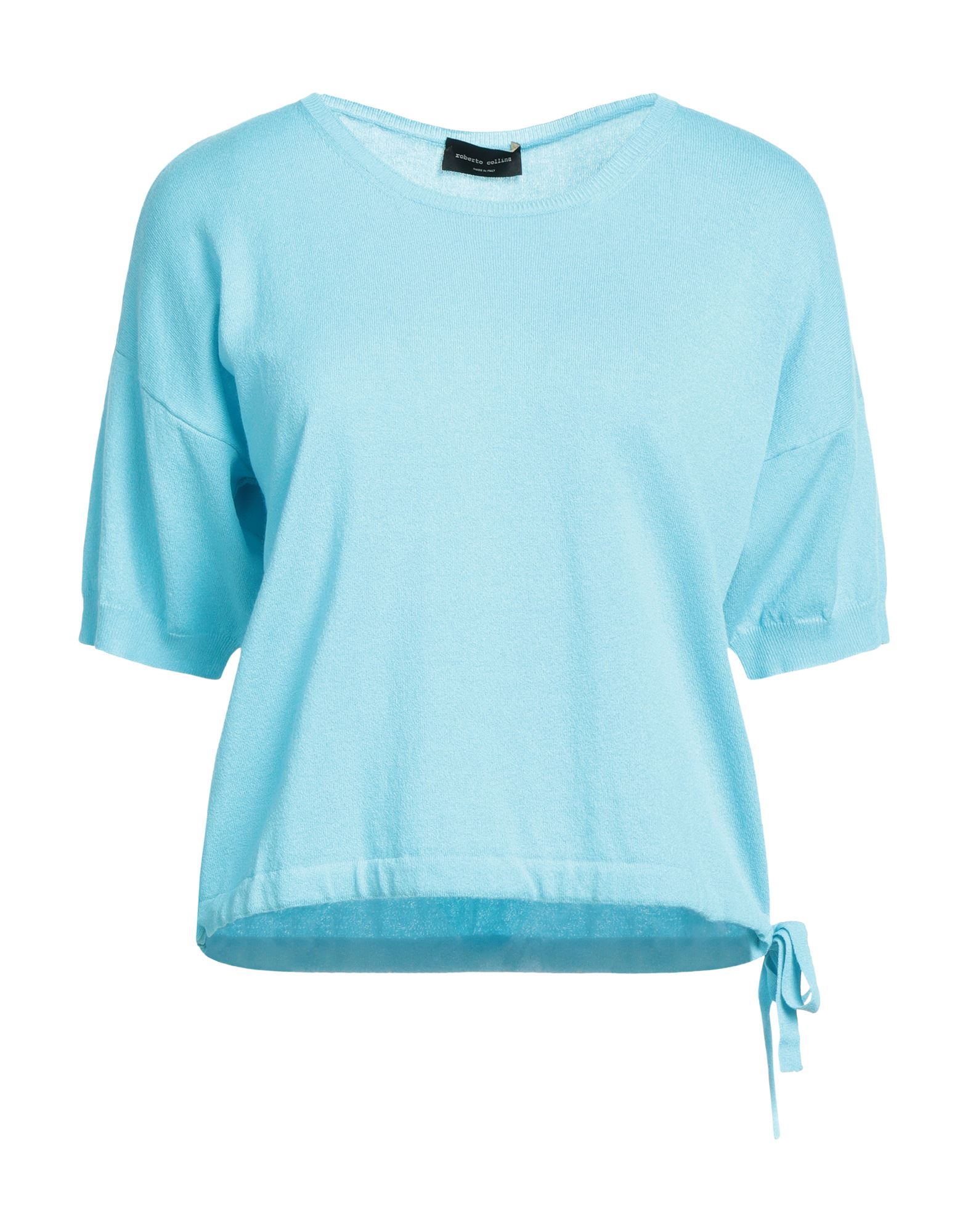 ROBERTO COLLINA Pullover Damen Azurblau von ROBERTO COLLINA