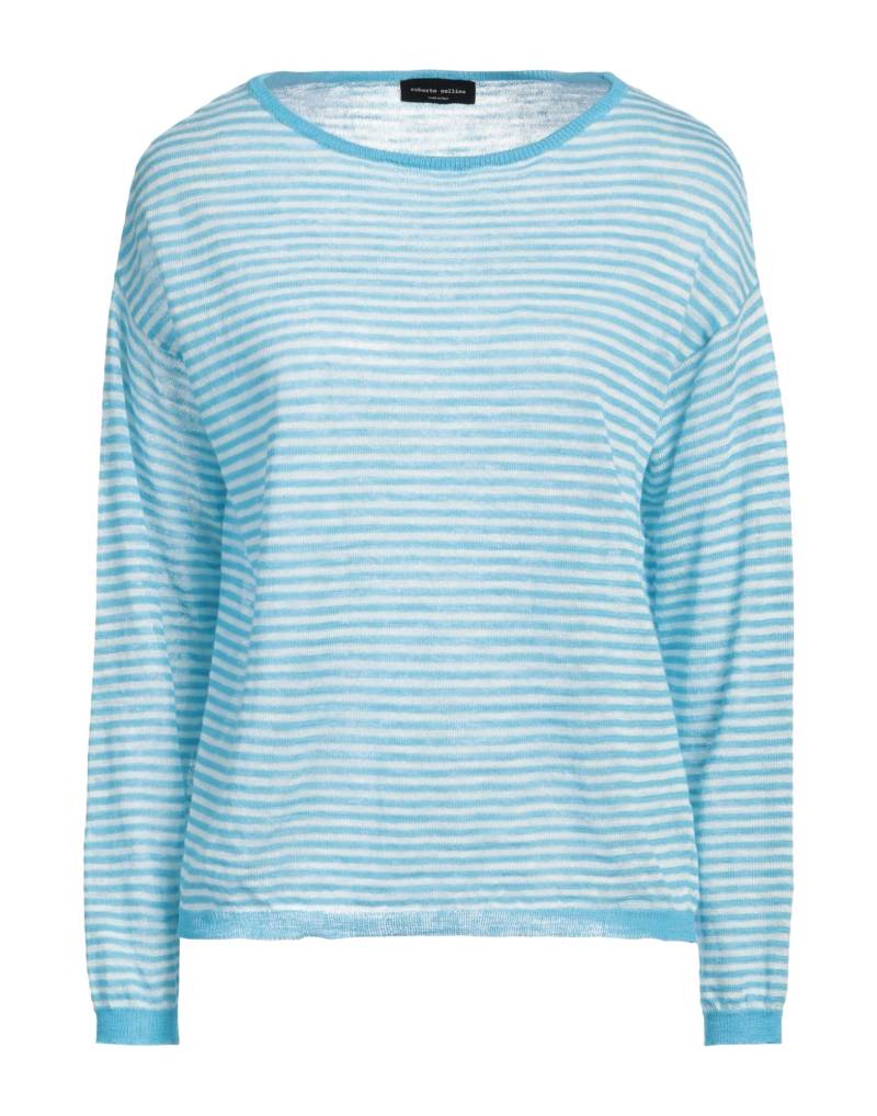 ROBERTO COLLINA Pullover Damen Azurblau von ROBERTO COLLINA