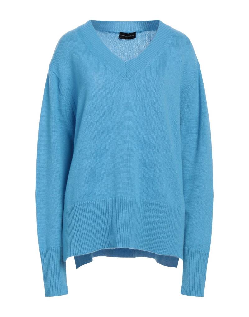 ROBERTO COLLINA Pullover Damen Azurblau von ROBERTO COLLINA