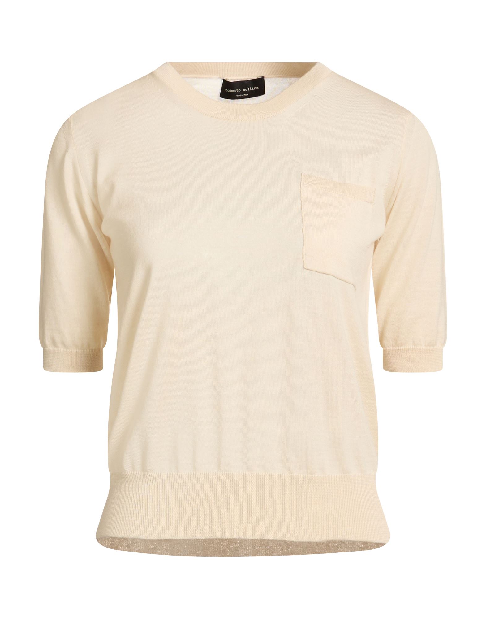 ROBERTO COLLINA Pullover Damen Beige von ROBERTO COLLINA