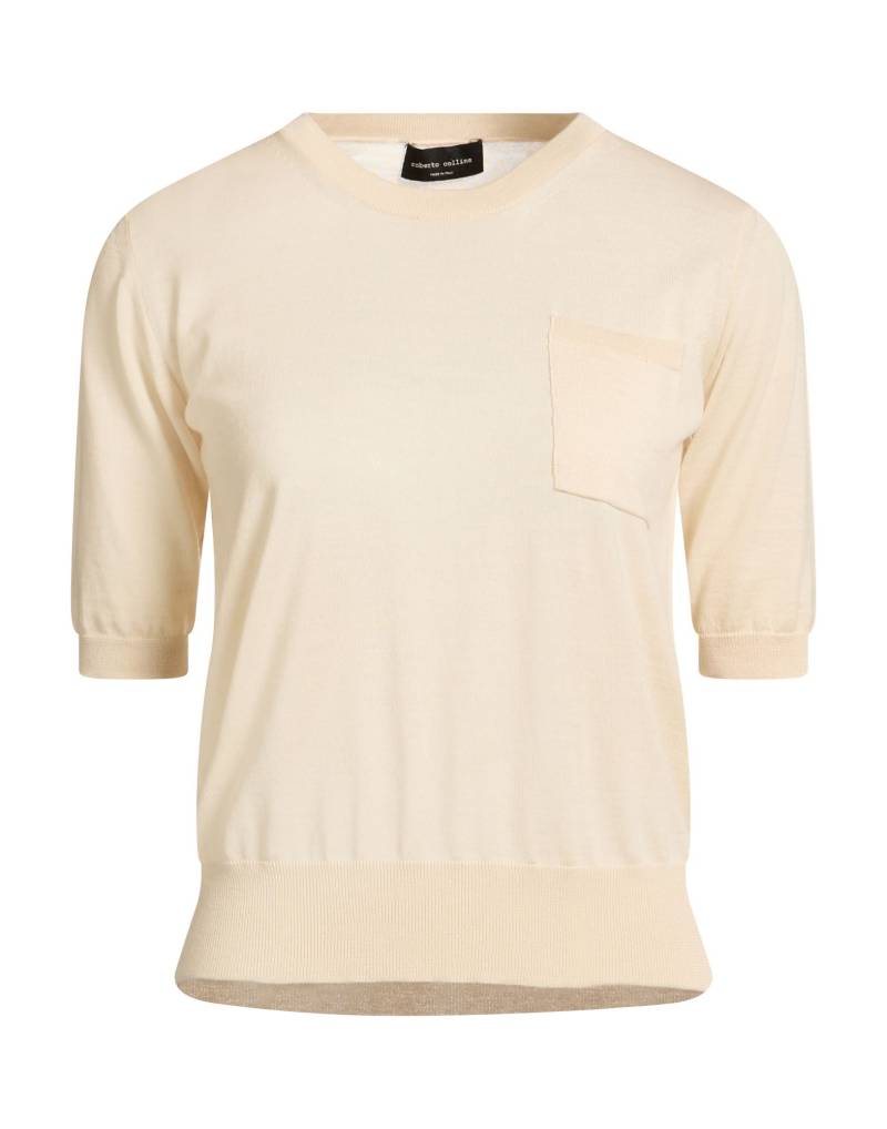 ROBERTO COLLINA Pullover Damen Beige von ROBERTO COLLINA