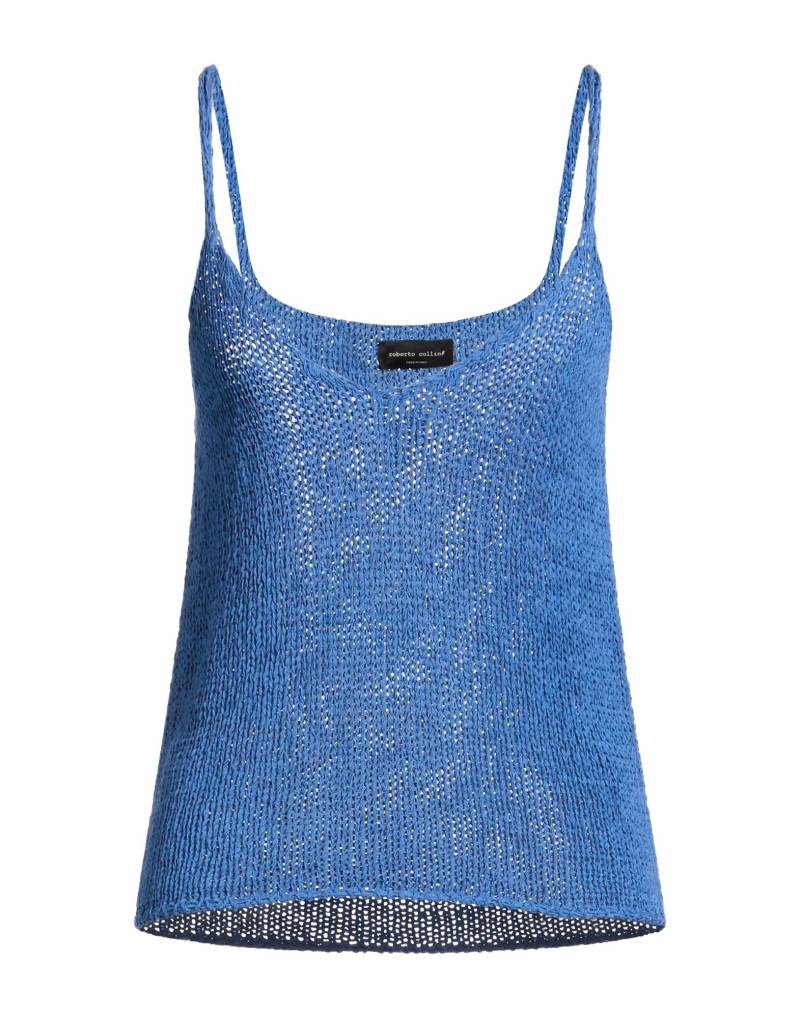 ROBERTO COLLINA Pullover Damen Blau von ROBERTO COLLINA
