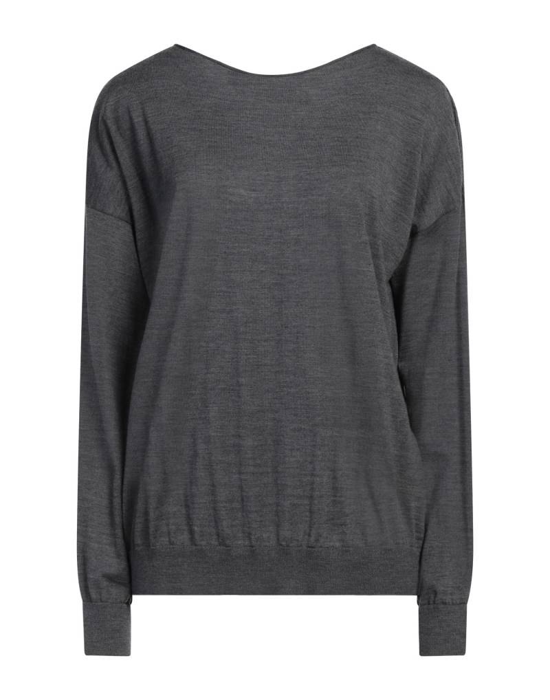 ROBERTO COLLINA Pullover Damen Braungrau von ROBERTO COLLINA