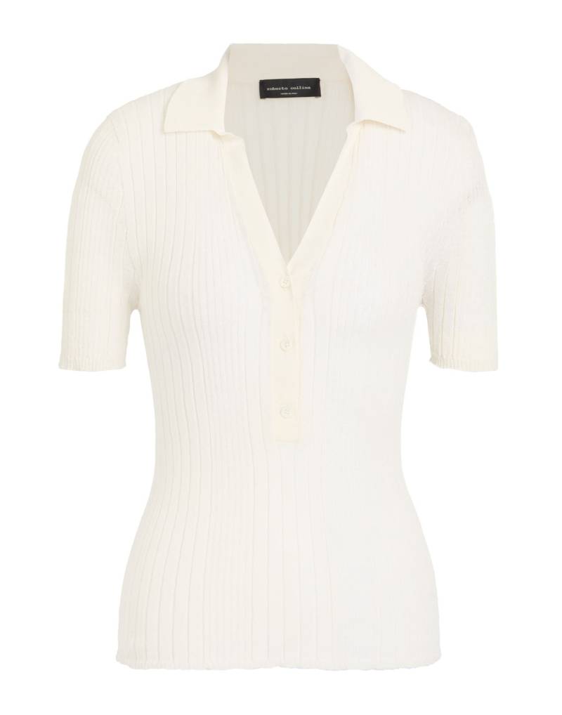 ROBERTO COLLINA Pullover Damen Cremeweiß von ROBERTO COLLINA