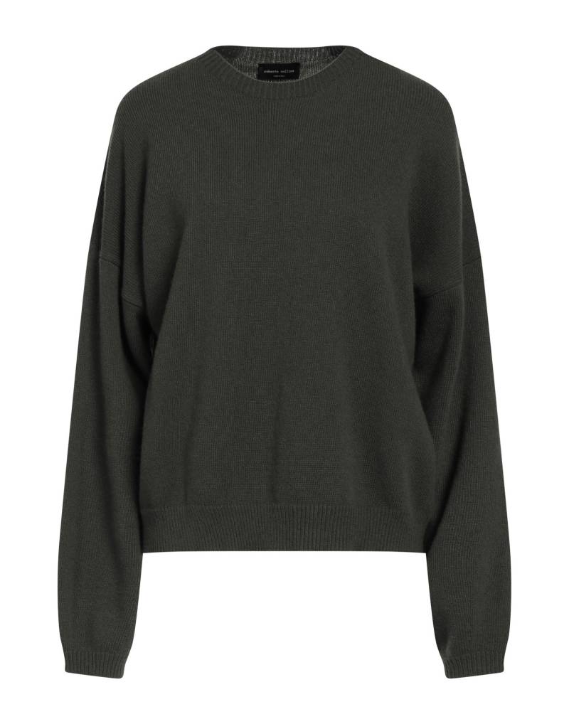 ROBERTO COLLINA Pullover Damen Dunkelgrün von ROBERTO COLLINA