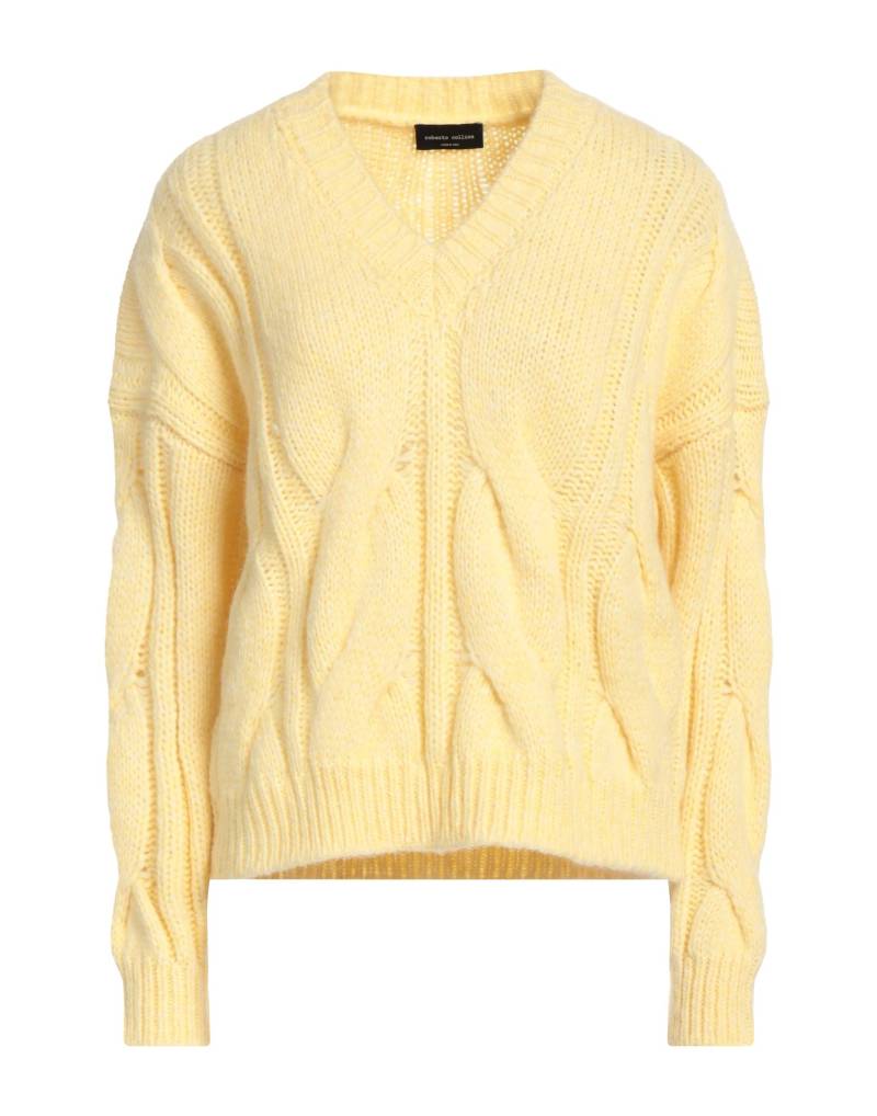 ROBERTO COLLINA Pullover Damen Gelb von ROBERTO COLLINA