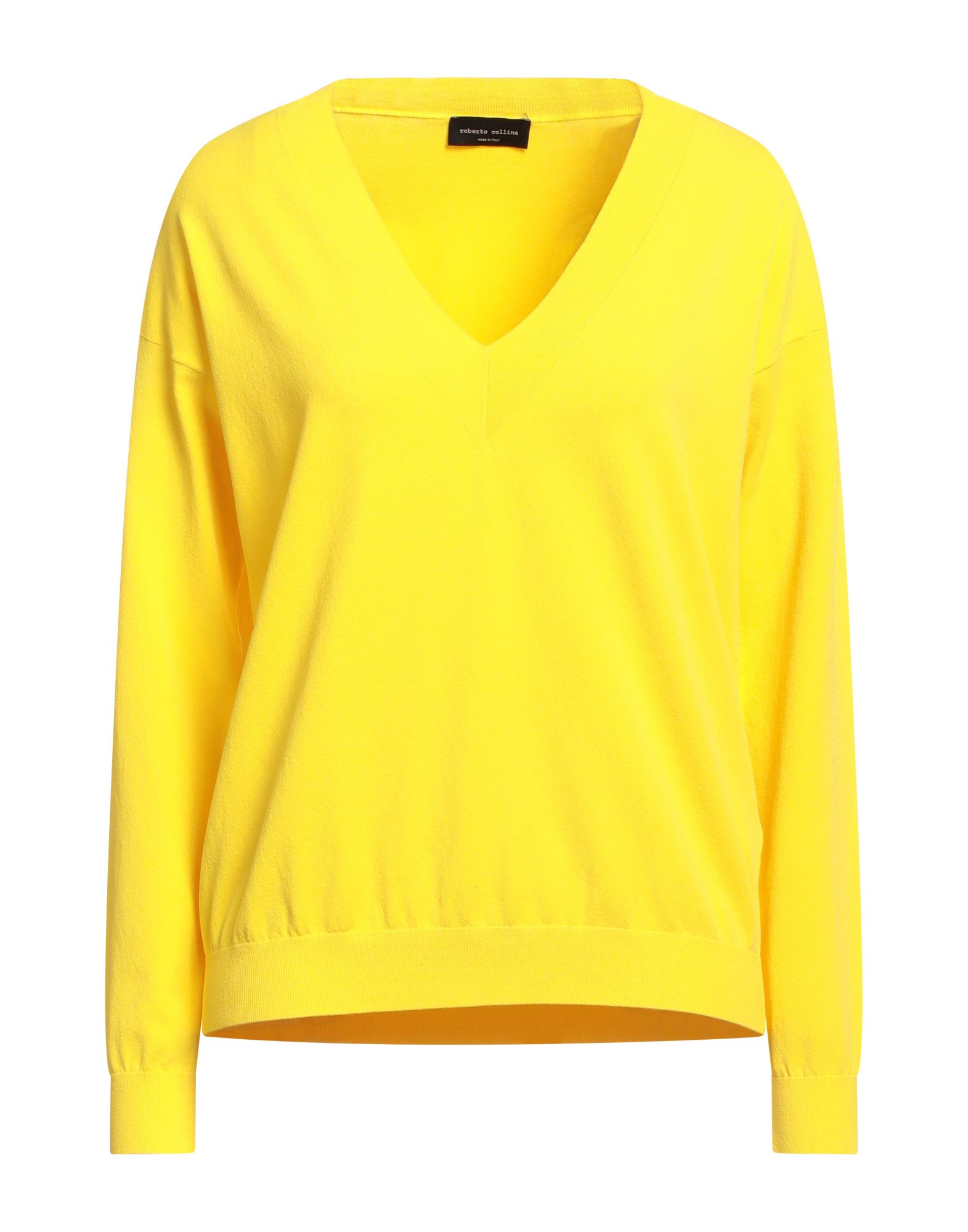 ROBERTO COLLINA Pullover Damen Gelb von ROBERTO COLLINA