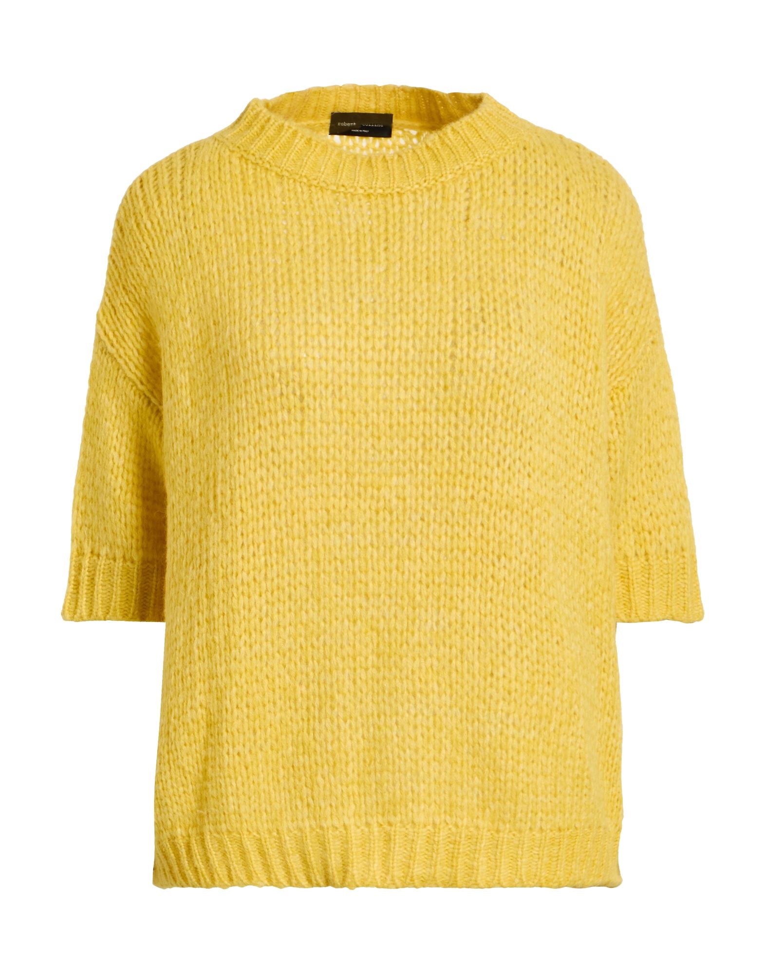 ROBERTO COLLINA Pullover Damen Gelb ROBERTO COLLINA Pullover Damen Gelb von ROBERTO COLLINA