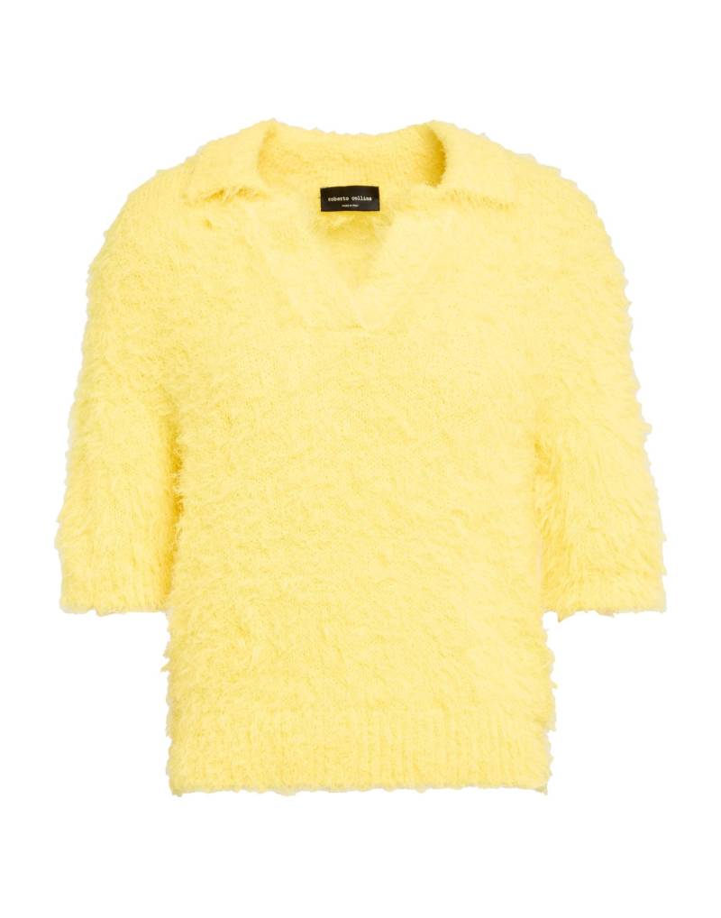 ROBERTO COLLINA Pullover Damen Gelb von ROBERTO COLLINA