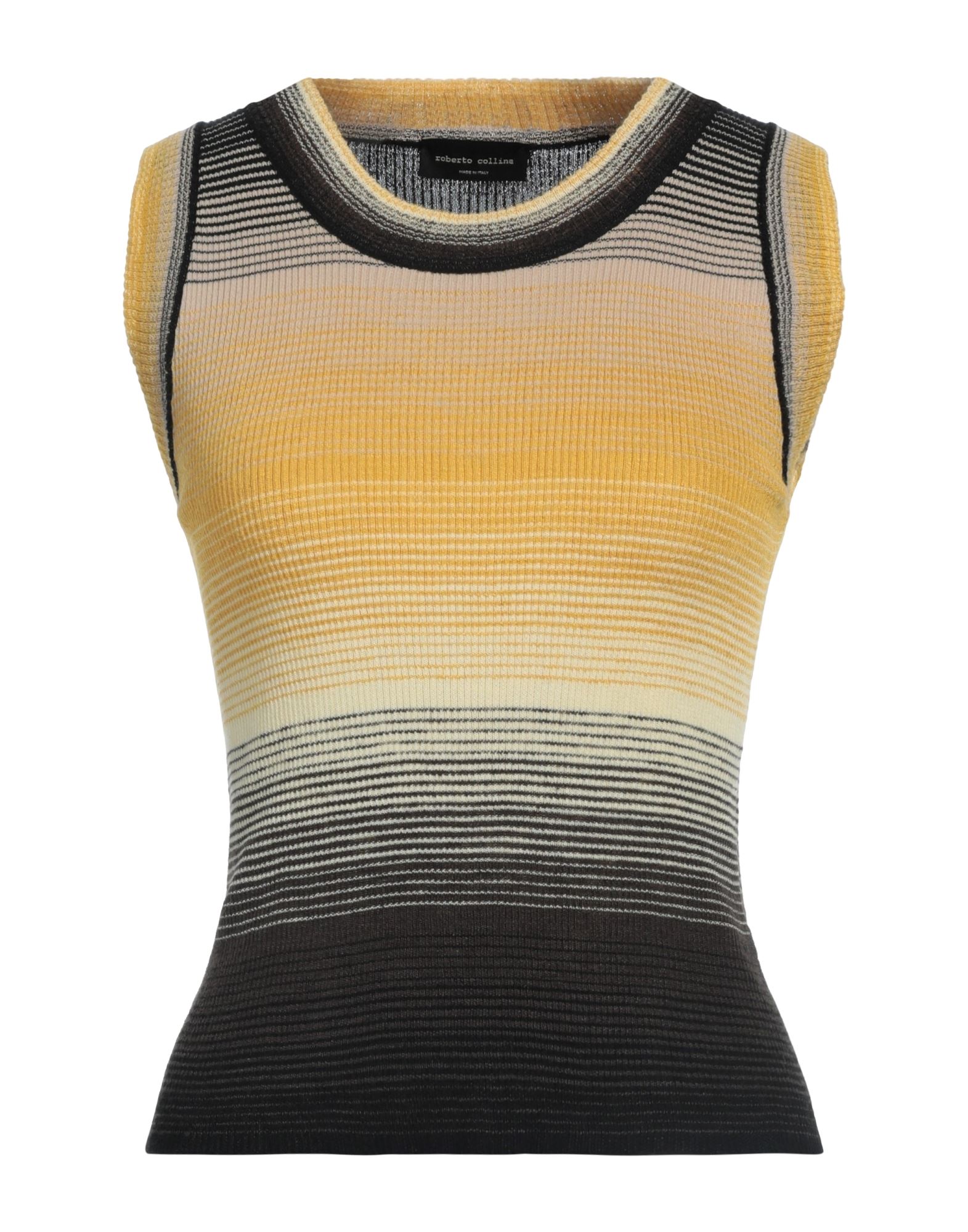 ROBERTO COLLINA Pullover Damen Gelb von ROBERTO COLLINA