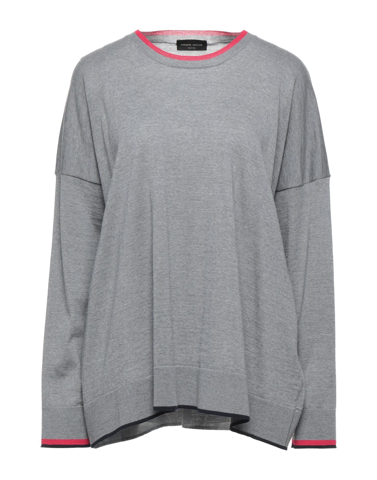 ROBERTO COLLINA Pullover Damen Grau von ROBERTO COLLINA