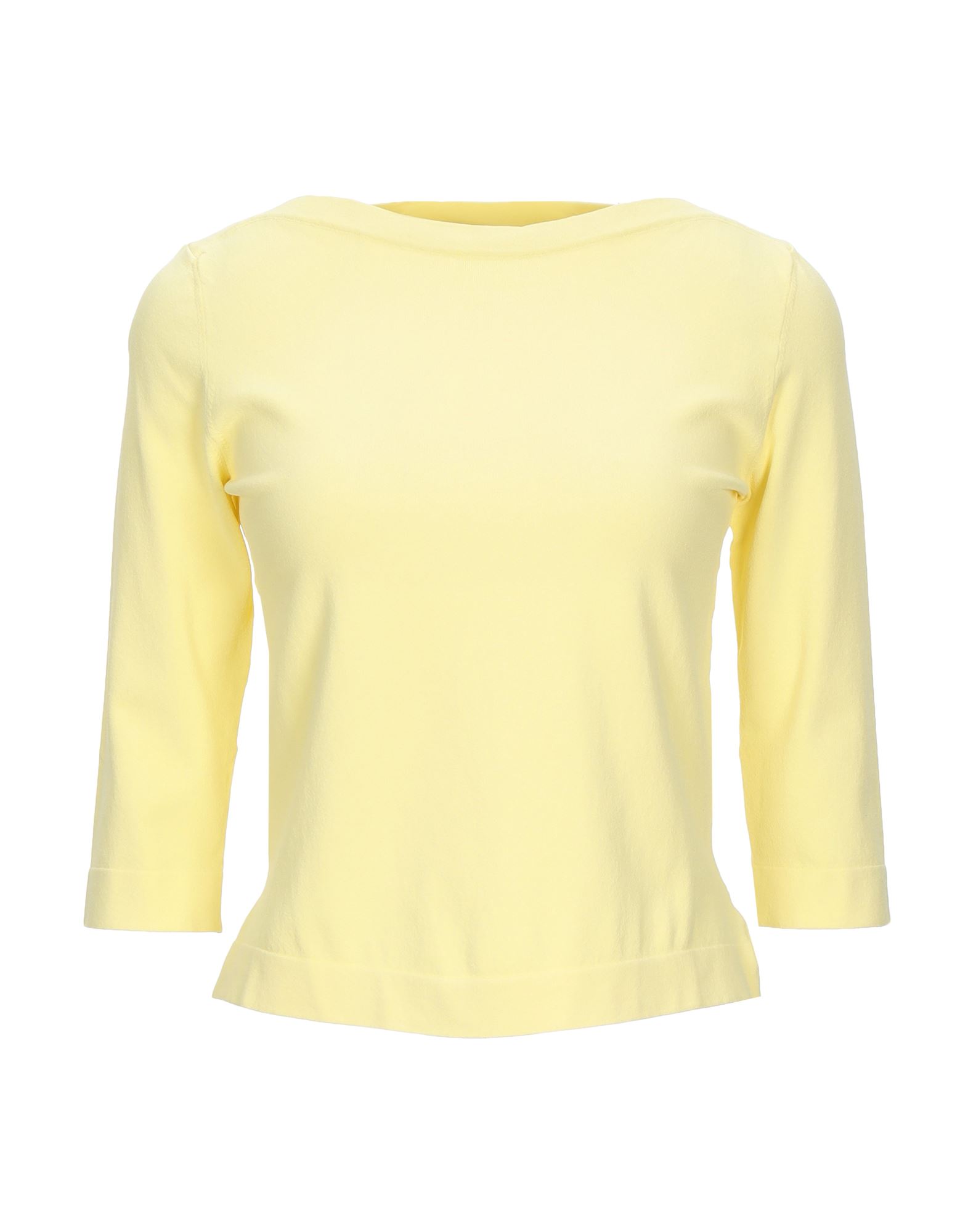 ROBERTO COLLINA Pullover Damen Hellgelb von ROBERTO COLLINA