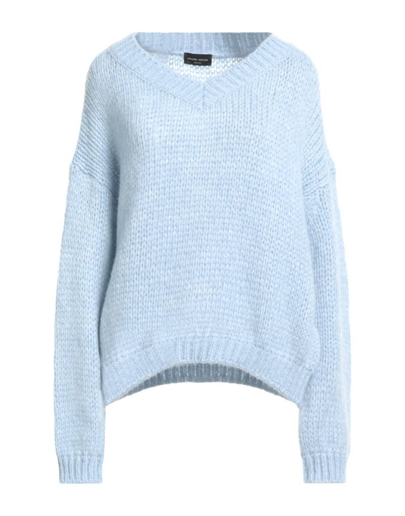 ROBERTO COLLINA Pullover Damen Himmelblau von ROBERTO COLLINA