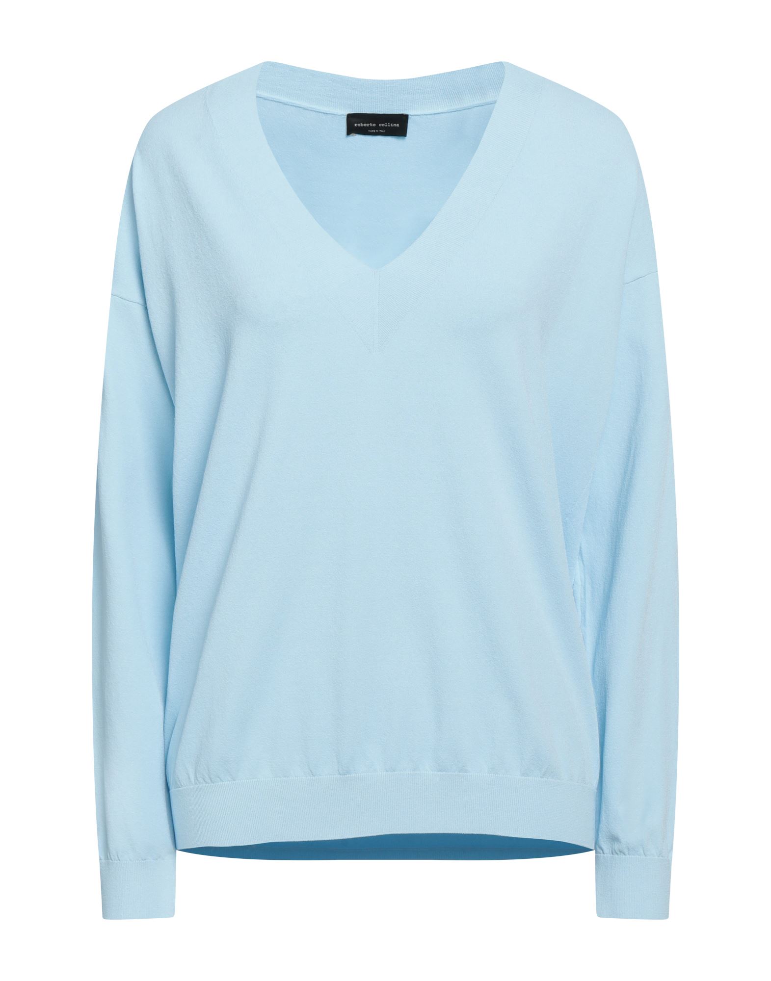 ROBERTO COLLINA Pullover Damen Himmelblau von ROBERTO COLLINA