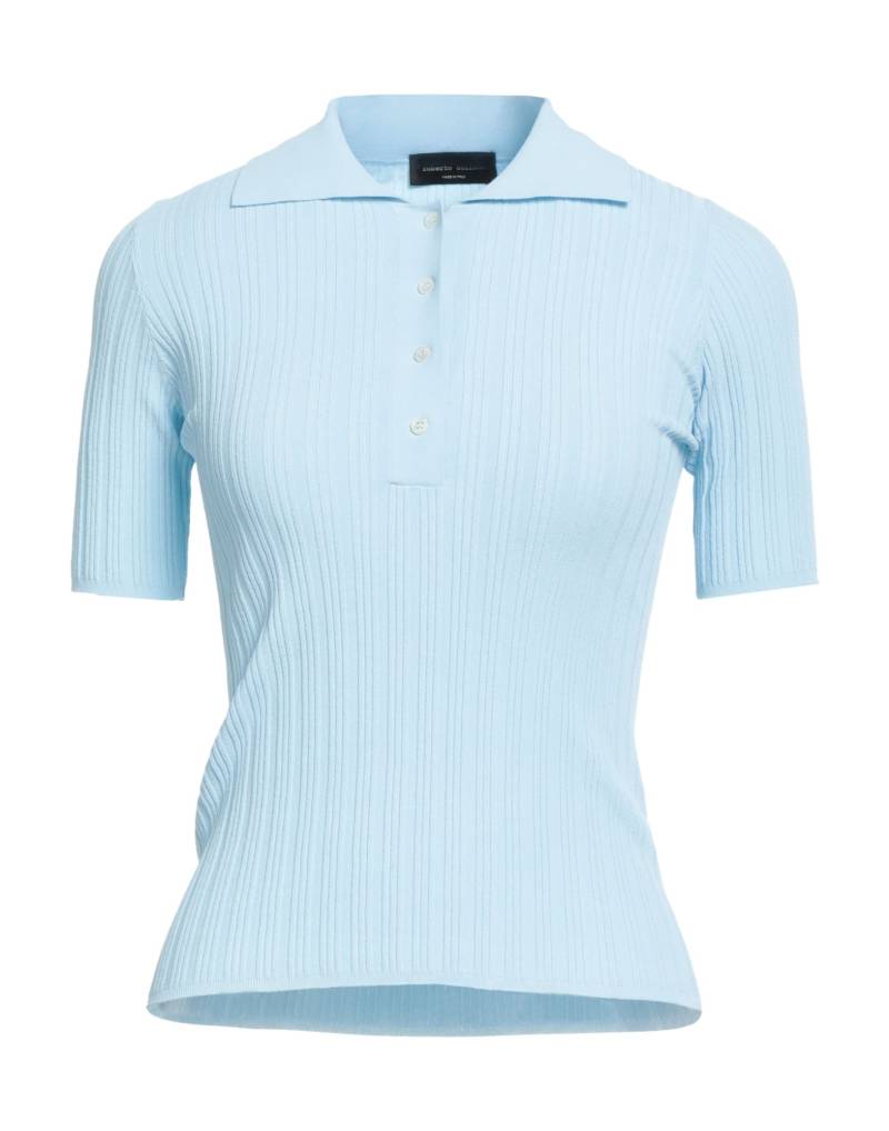 ROBERTO COLLINA Pullover Damen Himmelblau von ROBERTO COLLINA