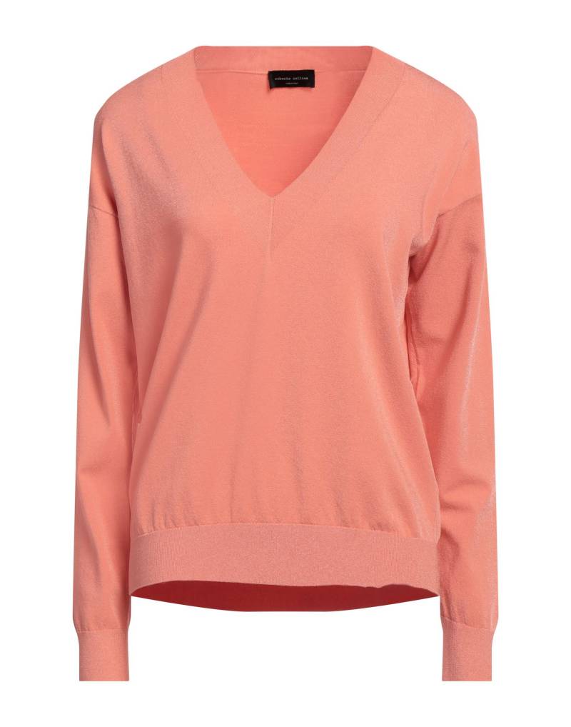 ROBERTO COLLINA Pullover Damen Lachs von ROBERTO COLLINA