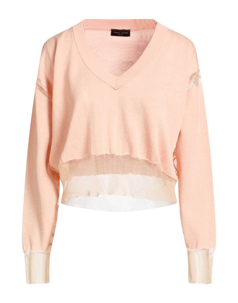 ROBERTO COLLINA Pullover Damen Lachs von ROBERTO COLLINA