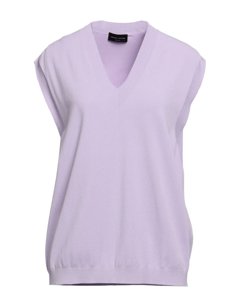 ROBERTO COLLINA Pullover Damen Lila von ROBERTO COLLINA