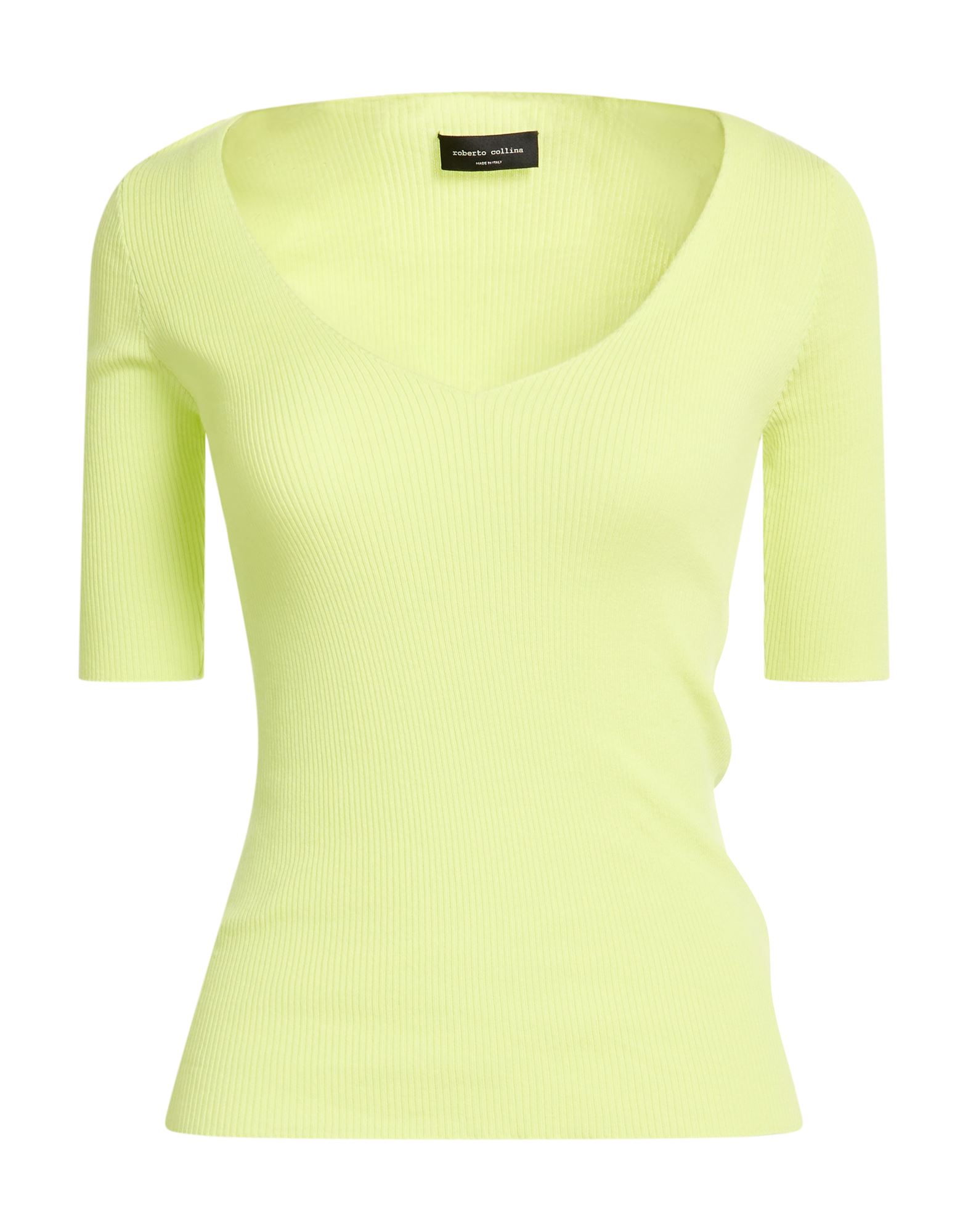 ROBERTO COLLINA Pullover Damen Limettengrün von ROBERTO COLLINA