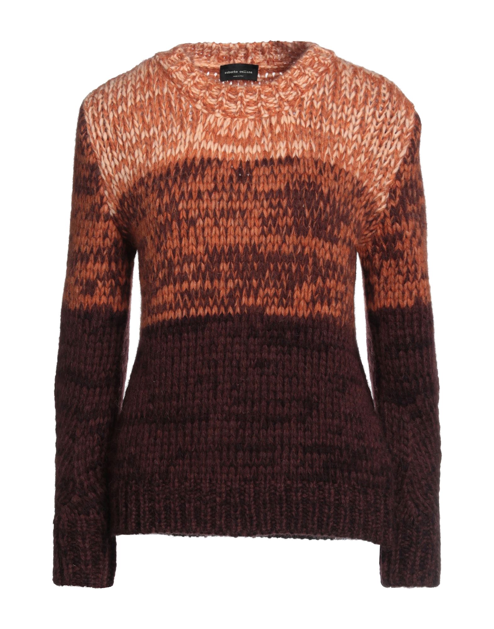 ROBERTO COLLINA Pullover Damen Mittelbraun von ROBERTO COLLINA