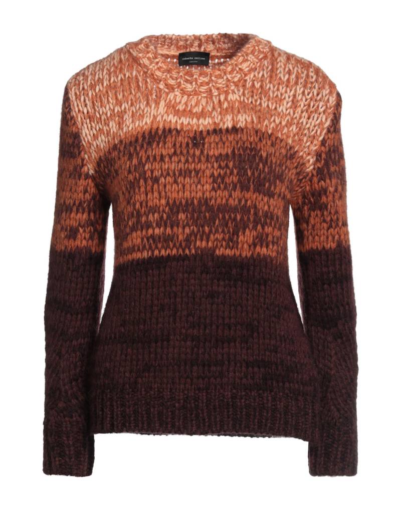ROBERTO COLLINA Pullover Damen Schokobraun von ROBERTO COLLINA