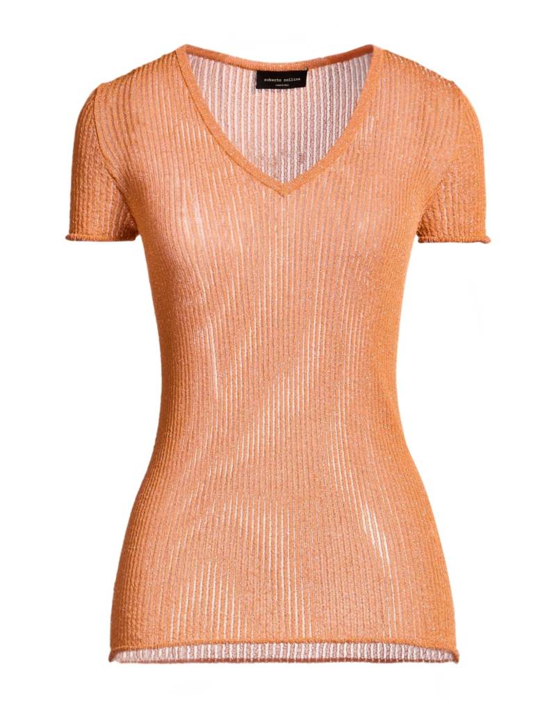 ROBERTO COLLINA Pullover Damen Orange von ROBERTO COLLINA