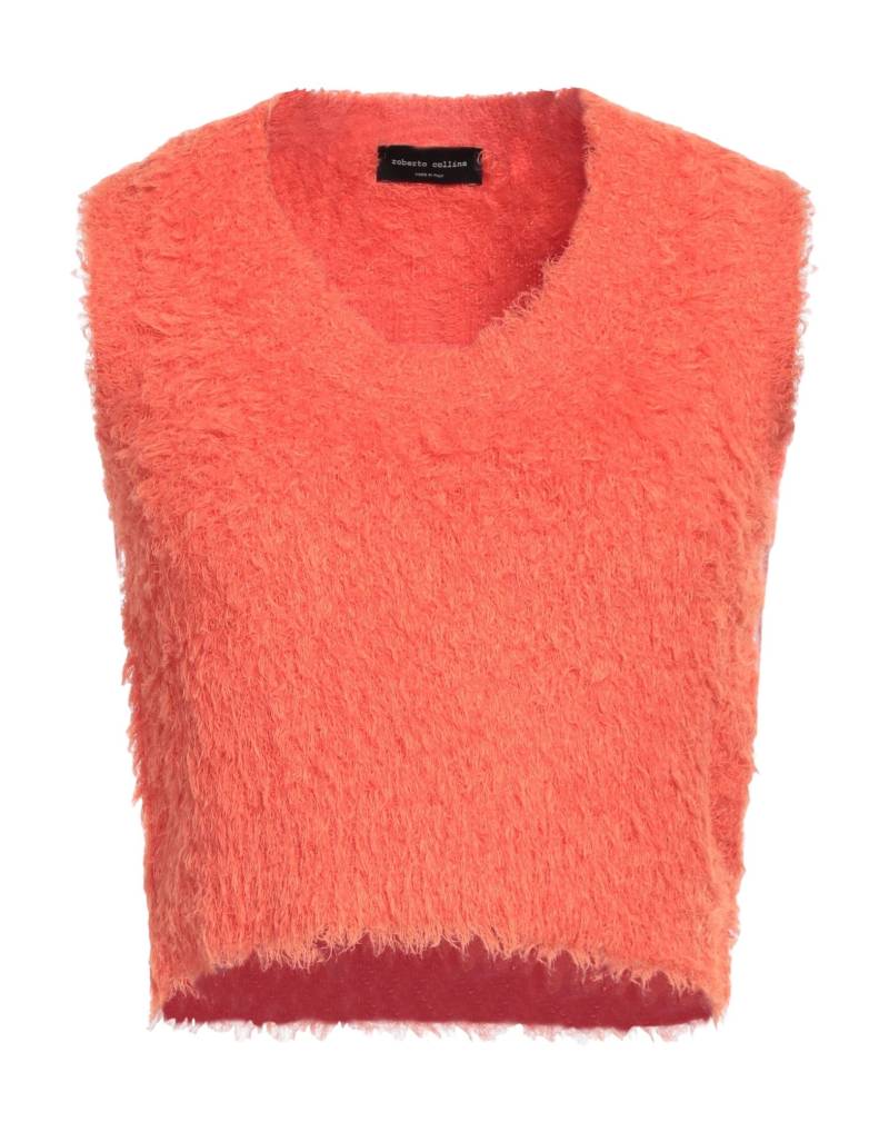 ROBERTO COLLINA Pullover Damen Orange von ROBERTO COLLINA