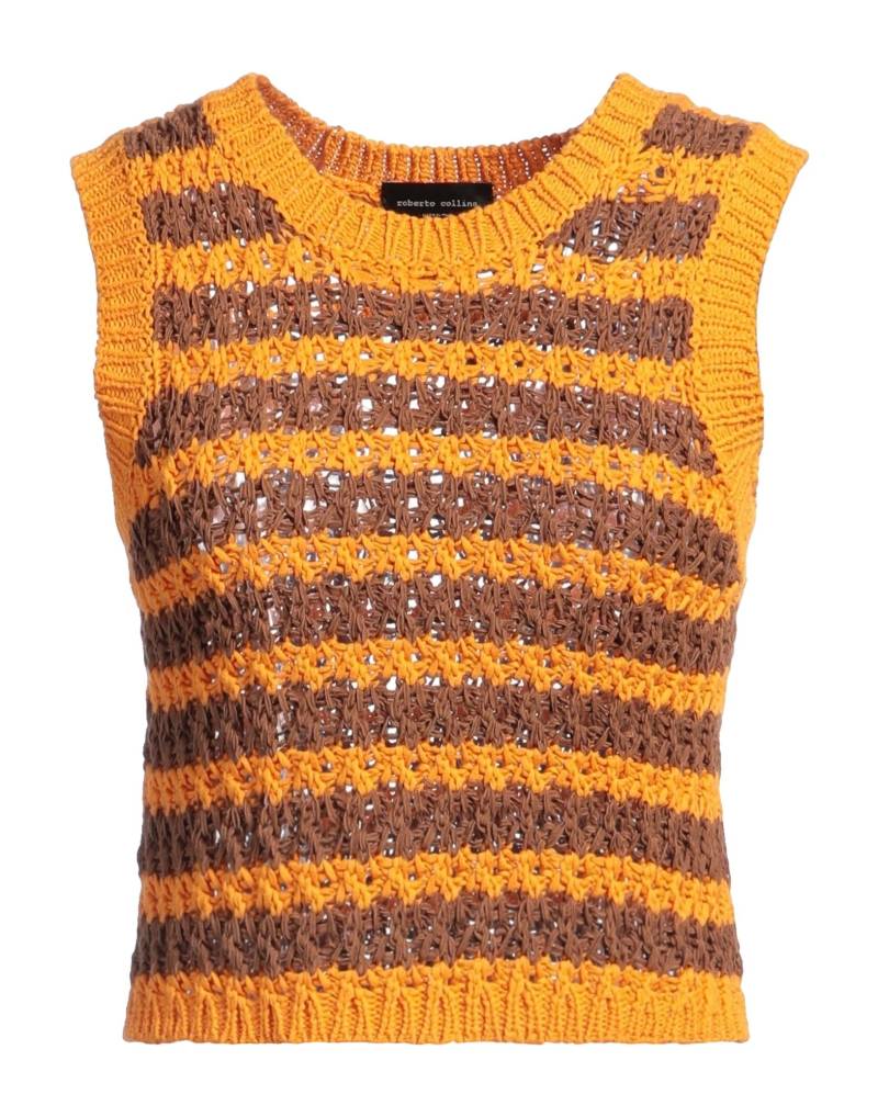 ROBERTO COLLINA Pullover Damen Orange von ROBERTO COLLINA