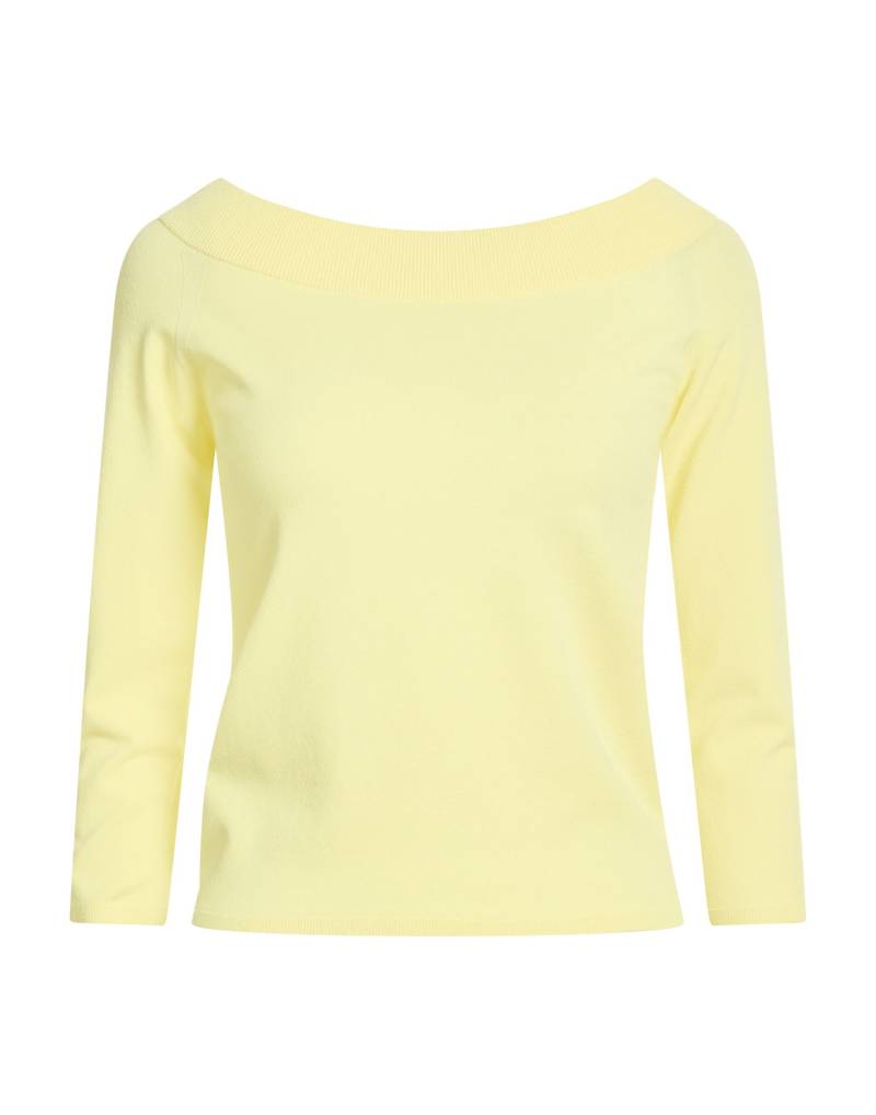 ROBERTO COLLINA Pullover Damen Pastellgelb von ROBERTO COLLINA