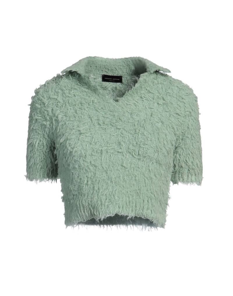 ROBERTO COLLINA Pullover Damen Säuregrün von ROBERTO COLLINA
