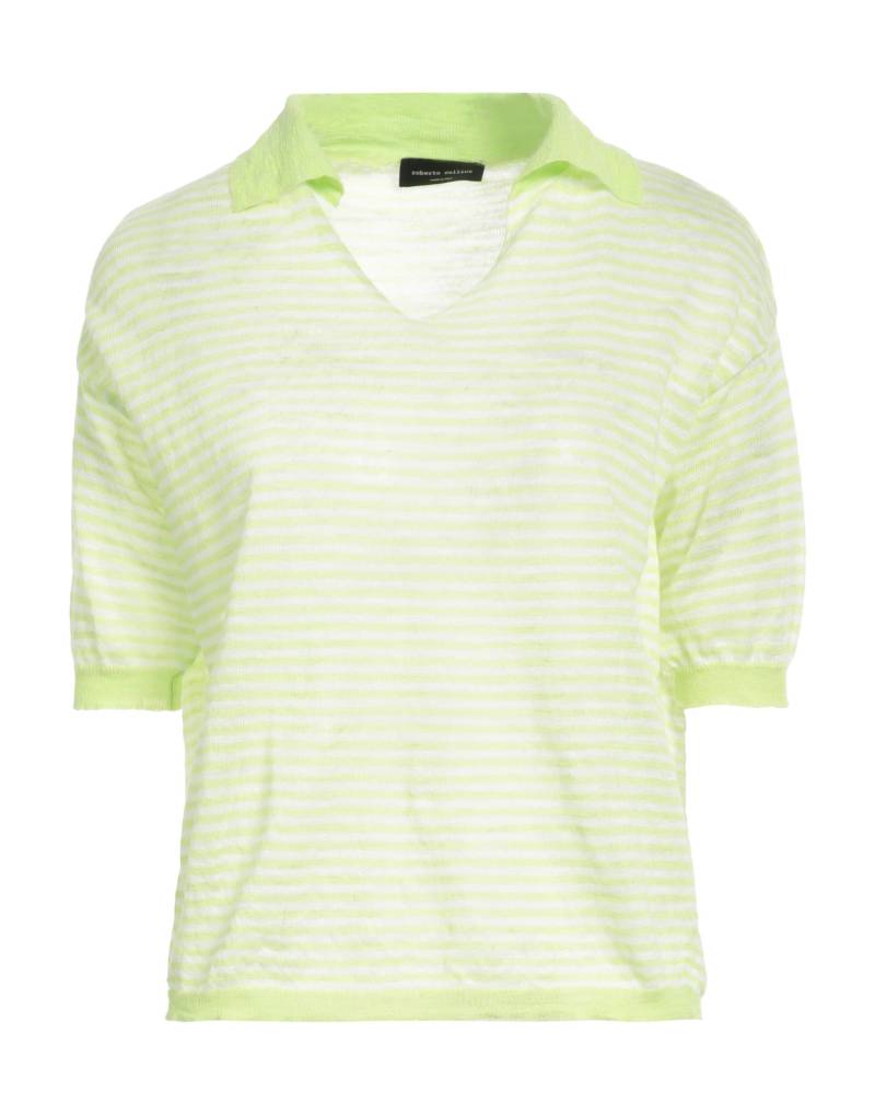 ROBERTO COLLINA Pullover Damen Säuregrün von ROBERTO COLLINA