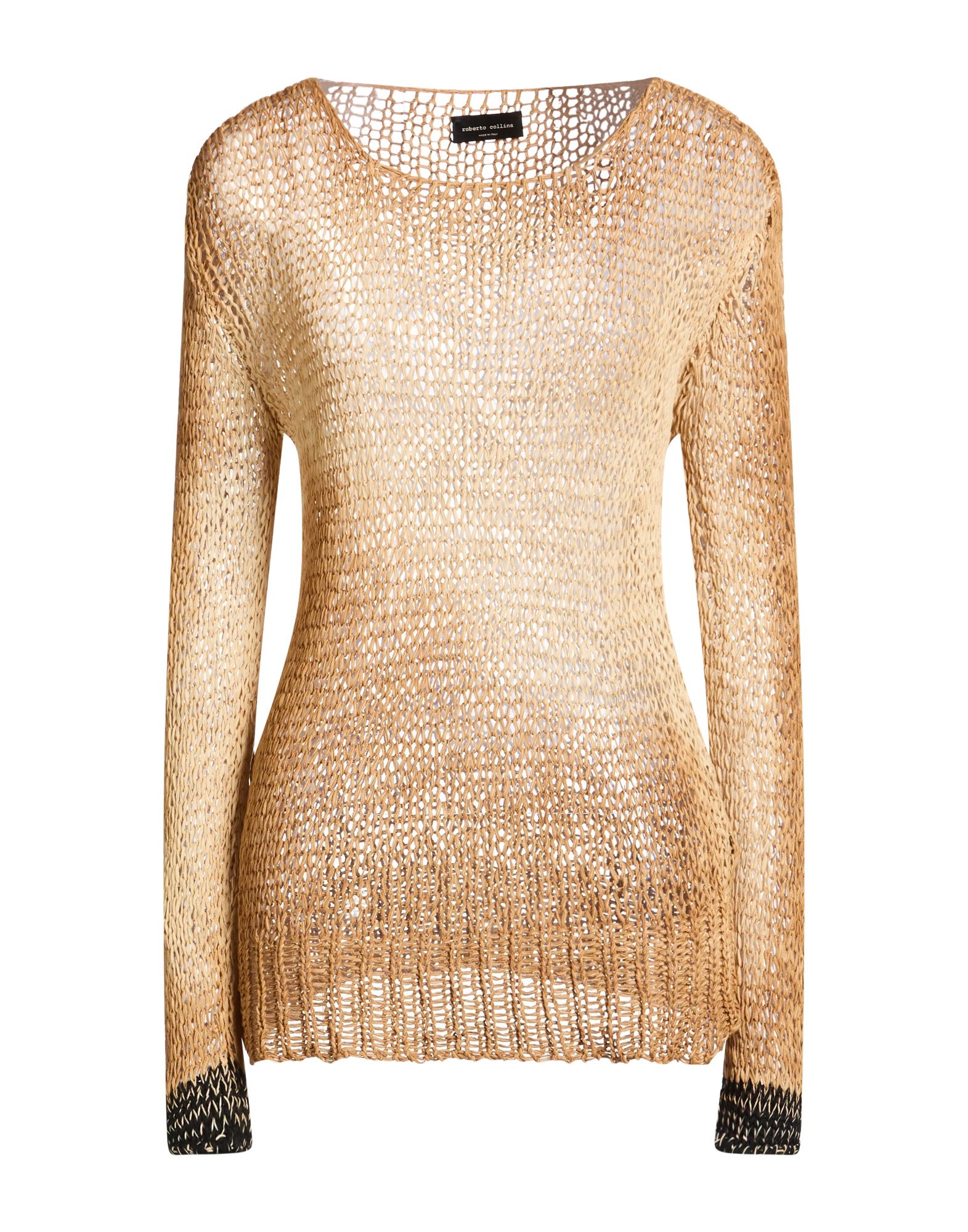 ROBERTO COLLINA Pullover Damen Sand von ROBERTO COLLINA