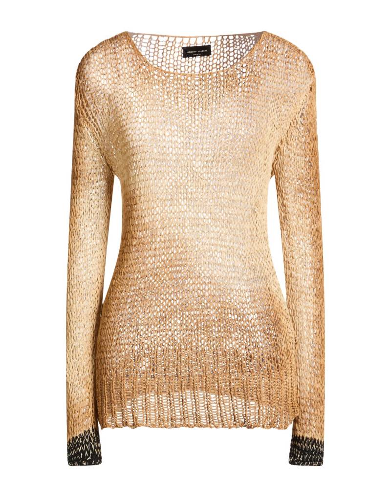 ROBERTO COLLINA Pullover Damen Sand von ROBERTO COLLINA