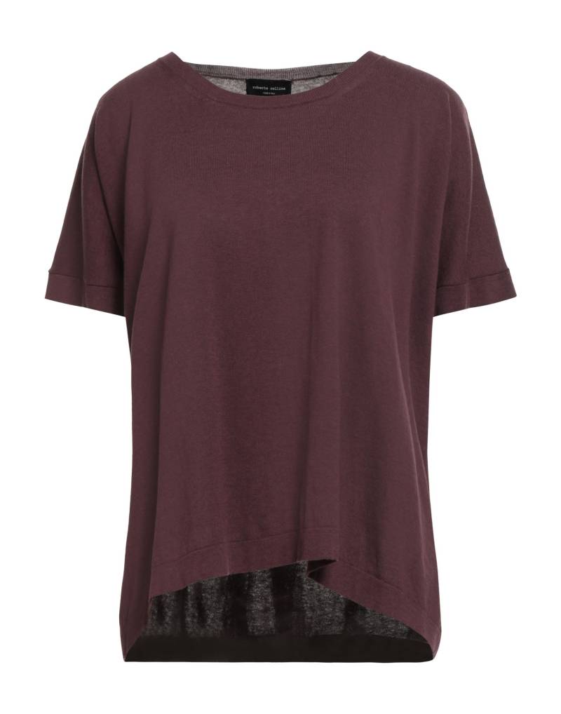 ROBERTO COLLINA Pullover Damen Schokobraun von ROBERTO COLLINA