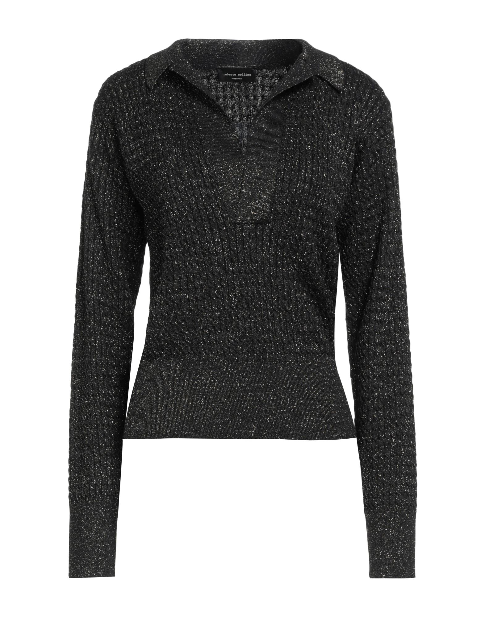 ROBERTO COLLINA Pullover Damen Schwarz von ROBERTO COLLINA